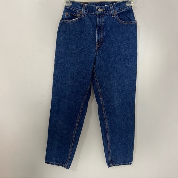 Vintage Levi's Jeans 550 Straight Leg High Waist Mom Made in 2001 Y2K Rare Gem - Picture 8 of 12